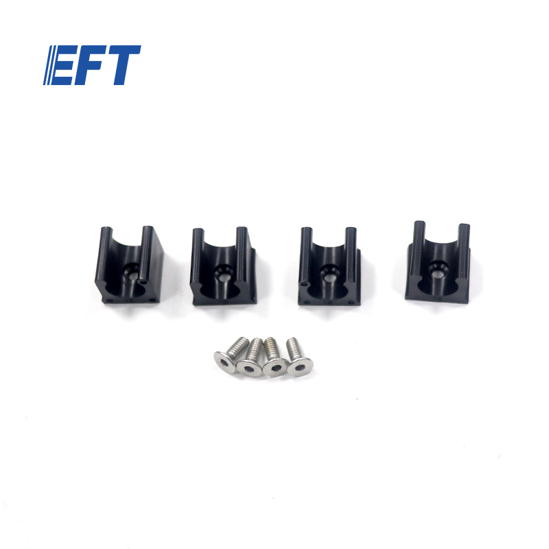 10.05.10.0080 EFT Water Pipe Clamp φ12/Black/4pcs for Z30/Z50 Agricultural Sprayer Drone Parts with High Quality