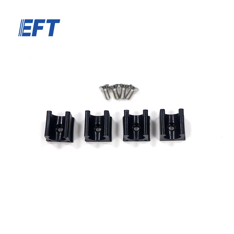 10.05.10.0080 EFT Water Pipe Clamp φ12/Black/4pcs for Z30/Z50 Agricultural Sprayer Drone Parts with High Quality