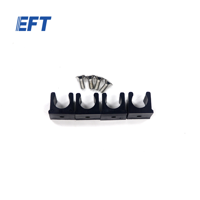 10.05.10.0080 EFT Water Pipe Clamp φ12/Black/4pcs for Z30/Z50 Agricultural Sprayer Drone Parts with High Quality