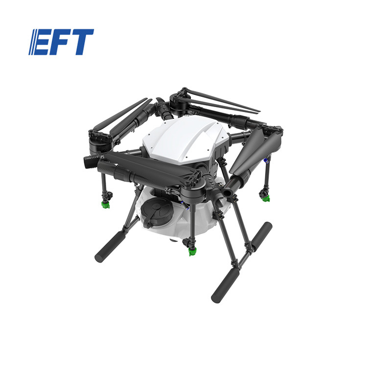 EFT autonomous chemical sprayer drone PNP set E410P beautiful appearance 10kg agricultural spraying drone popular DIY drone parts with hobbywing motors