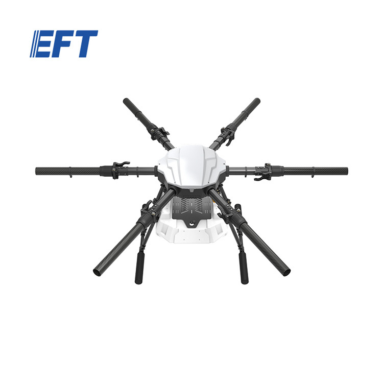 EFT Durable 16L E616p Agricultural Drone Frame  Easy Assembled Agriculture Spraying Drone optional Water Pumps and Motors