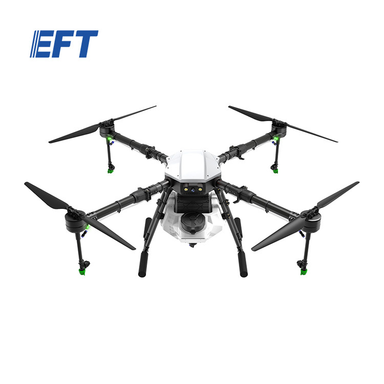 EFT autonomous chemical sprayer drone PNP set E410P beautiful appearance 10kg agricultural spraying drone popular DIY drone parts with hobbywing motors