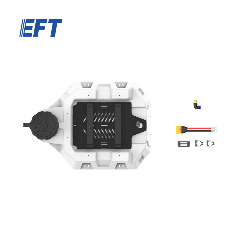 New stock fast shipment EFT agriculture drone for sale E416 16L payload dron agricola agriculture spraying quadcopter frame help the farm plant grow