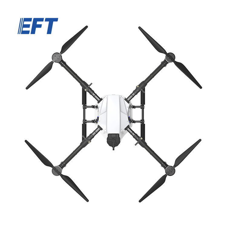 EFT autonomous chemical sprayer drone PNP set E410P beautiful appearance 10kg agricultural spraying drone popular DIY drone parts with hobbywing motors