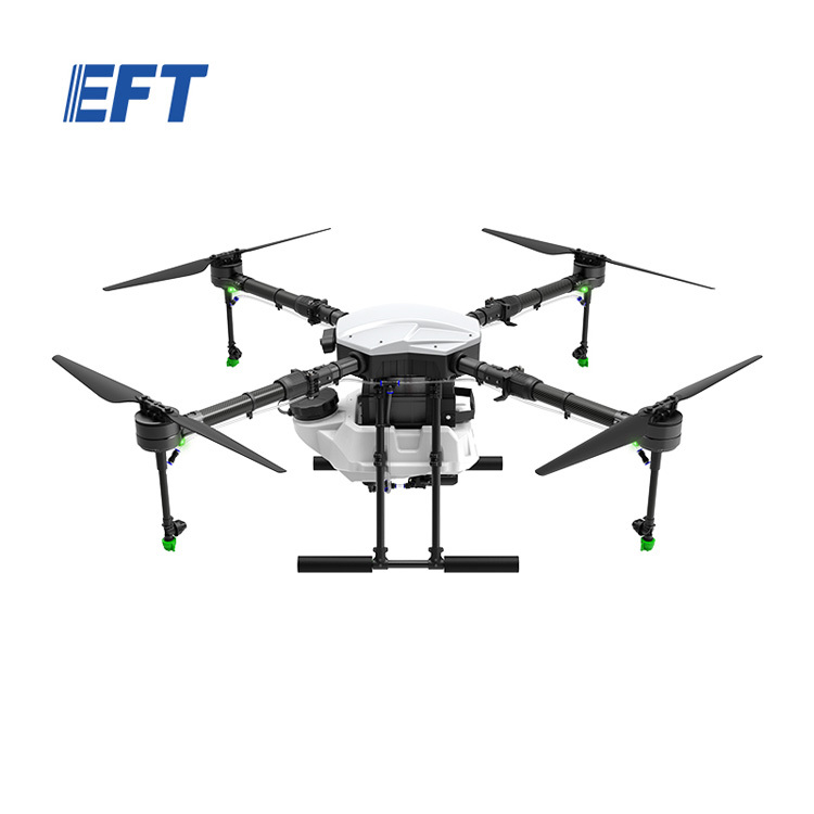EFT autonomous chemical sprayer drone PNP set E410P beautiful appearance 10kg agricultural spraying drone popular DIY drone parts with hobbywing motors