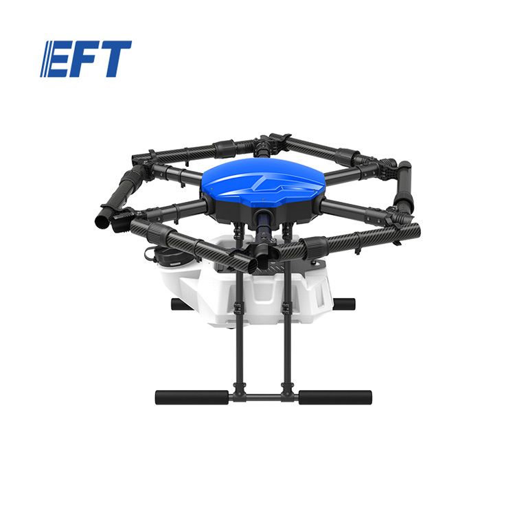 Cheap price fogger sprayer EFT E616P agricultural spray drone parts spraying classic foldable body frame for pest control