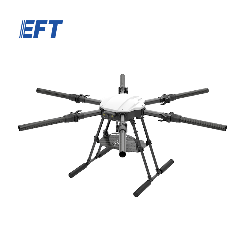 EFT Newest Drone Professional Long Distance Industrial Drone Frame E616P can match 4k Camera And GPS for Security Surveillance