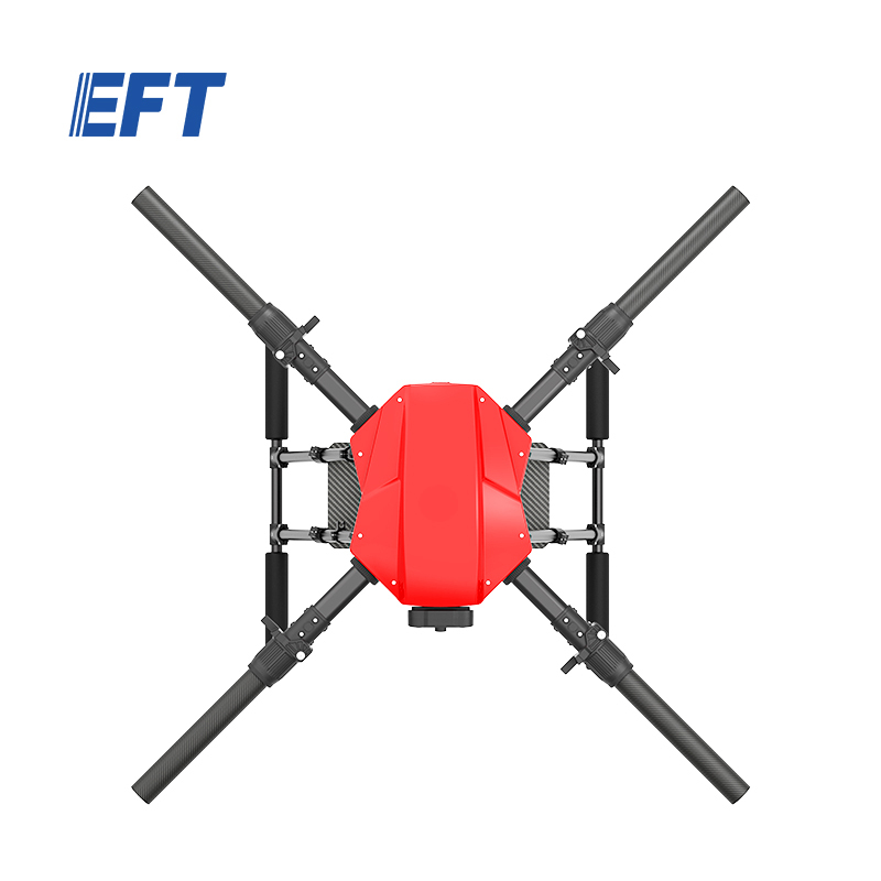 Manufacturer Direct Sales EFT E416P Quadcopter Heavy Lift UAV Frame 4-rotor Drone 16kg Payload Delivery Drones without Batteries
