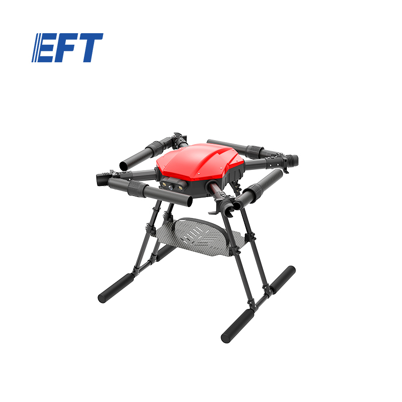 Manufacturer Direct Sales EFT E416P Quadcopter Heavy Lift UAV Frame 4-rotor Drone 16kg Payload Delivery Drones without Batteries