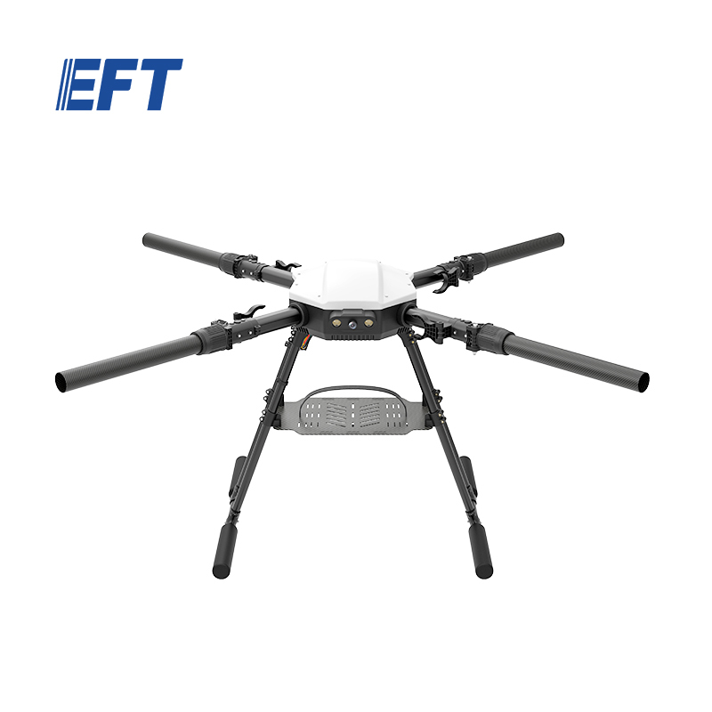 EFT Multifunctional Waterproof Surveying Drone Frame E420P 4-axis Long Range Search Rescue Delivery Drones Without Camera