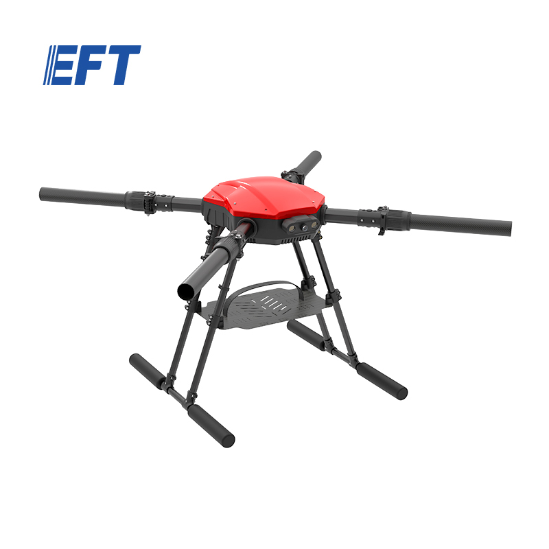 Manufacturer Direct Sales EFT E416P Quadcopter Heavy Lift UAV Frame 4-rotor Drone 16kg Payload Delivery Drones without Batteries