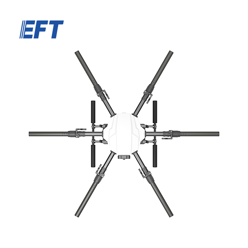 EFT Newest Drone Professional Long Distance Industrial Drone Frame E616P can match 4k Camera And GPS for Security Surveillance