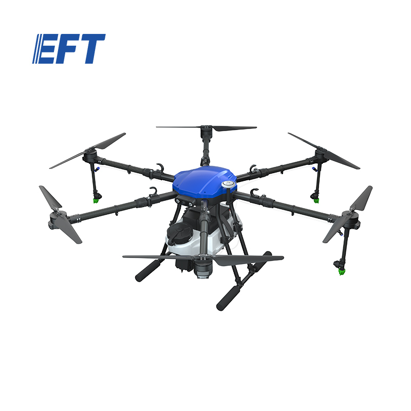 EFT New Classics E610M Agriculture Drone Frame X6 Plus Motors Spray System Set with Cheap Price Easy to Assemble and Maintenance Best Selling Drone in India