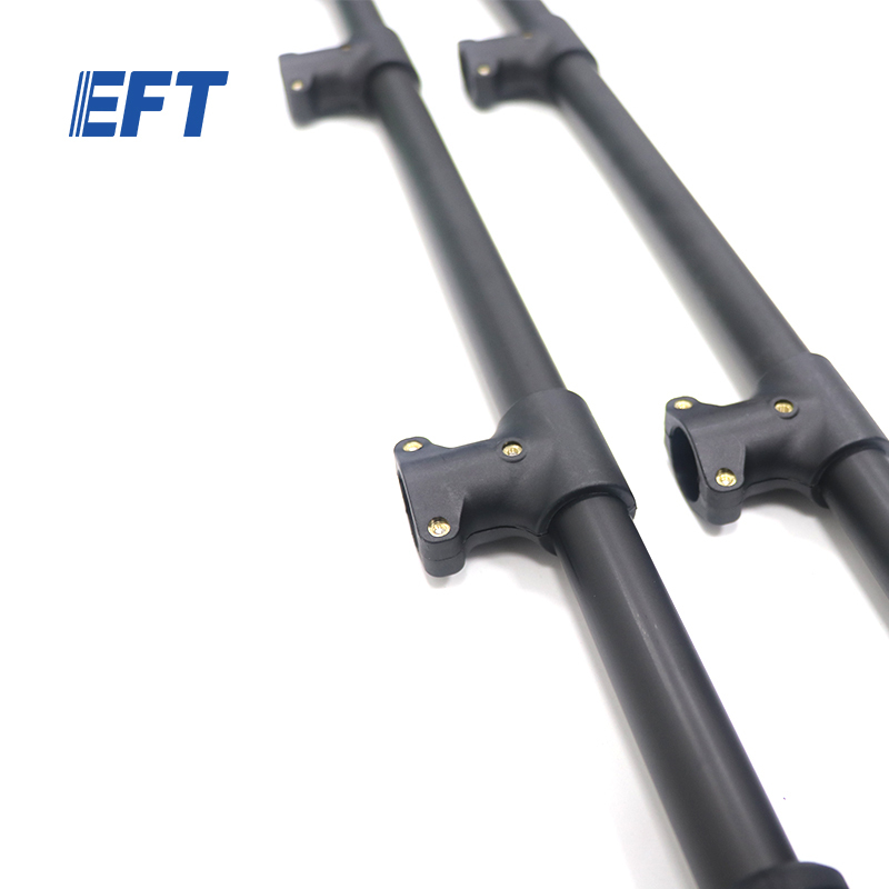 10.05.05.0005 EFT drone Crossbar of landing gear with fiftings φ20*600/2pcs For G410/G610/G616 Agricultural Drone Frame Farm Tools Spare Parts