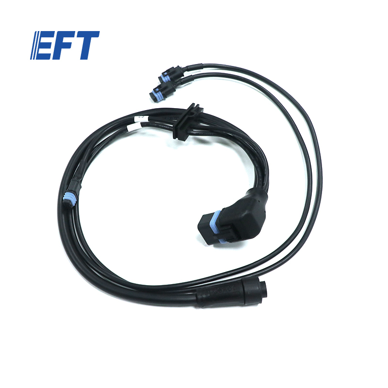 10.05.10.0049 EFT Signal Wiring Harness Four-to-one Interface/24PIN to 12PIN480mm/1pcs for EFT Z30/Z50 Agricultural Drone
