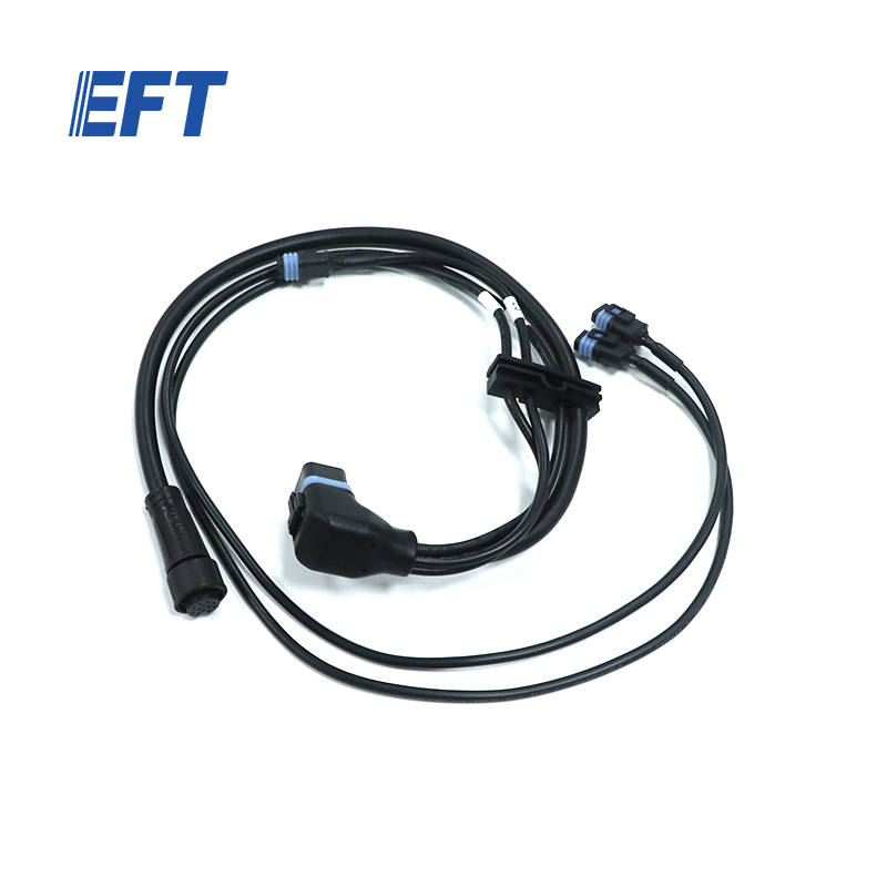 10.05.10.0049 EFT Signal Wiring Harness Four-to-one Interface/24PIN to 12PIN480mm/1pcs for EFT Z30/Z50 Agricultural Drone