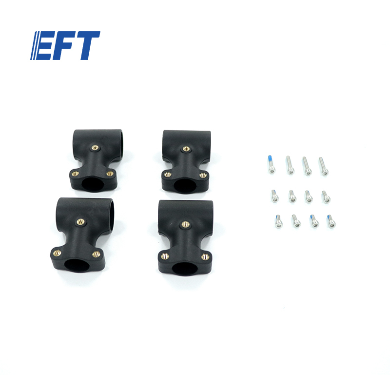 10.05.08.0008 EFT Drone Parts Three Port Adapter For Drone Landing Gear Straight/φ16-20/4pcs For EFT X6100 X6120 Drone Frame