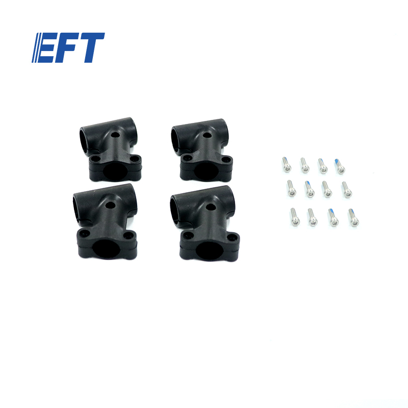 10.05.08.0009 Drone Fittings Three Port Adapter For Drone Legs Sloping/φ16-16/4pcs For EFT X6100 X6120 Drone Frame Assembly Mountings
