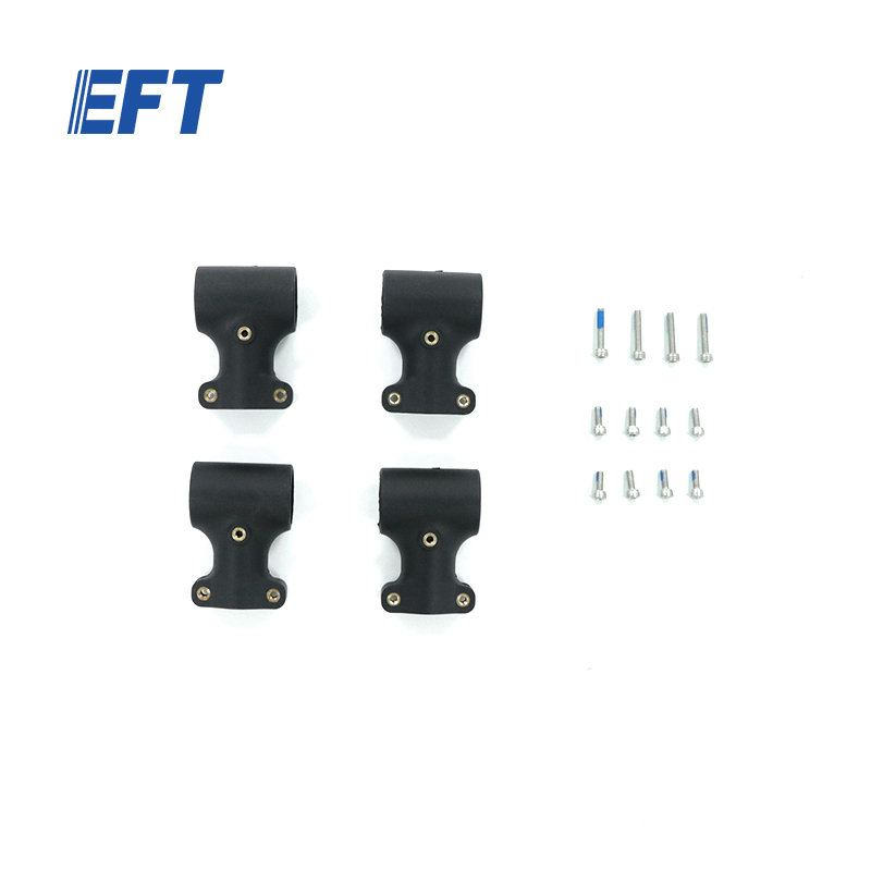 10.05.08.0008 EFT Drone Parts Three Port Adapter For Drone Landing Gear Straight/φ16-20/4pcs For EFT X6100 X6120 Drone Frame