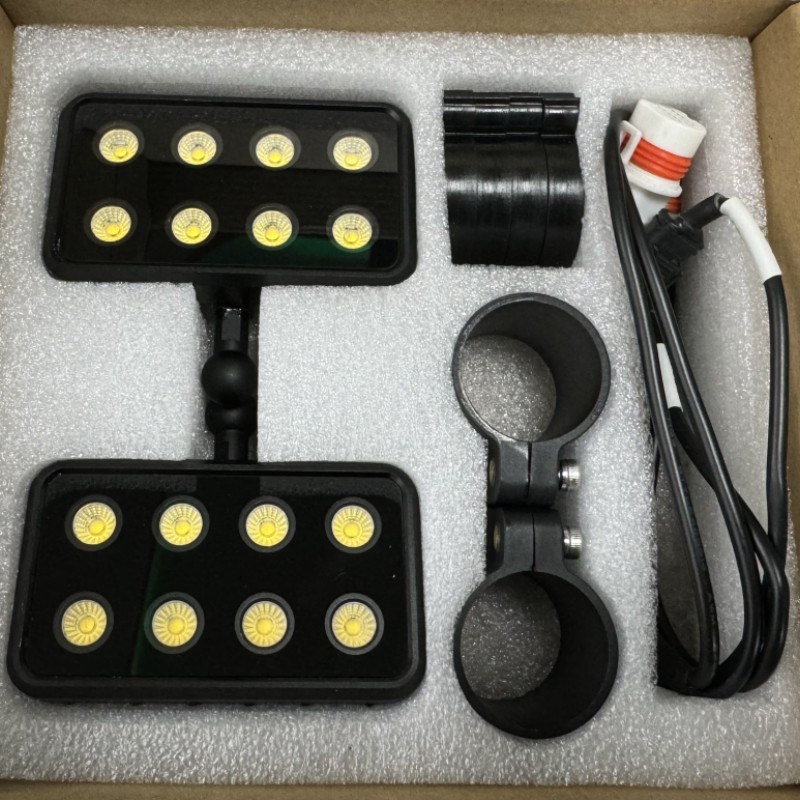 New Release EFT 80W high brightness drone spotlight 30mm/2pcs for EFT Z30 Z50 agriculture drone sprayer nighttime flight helper