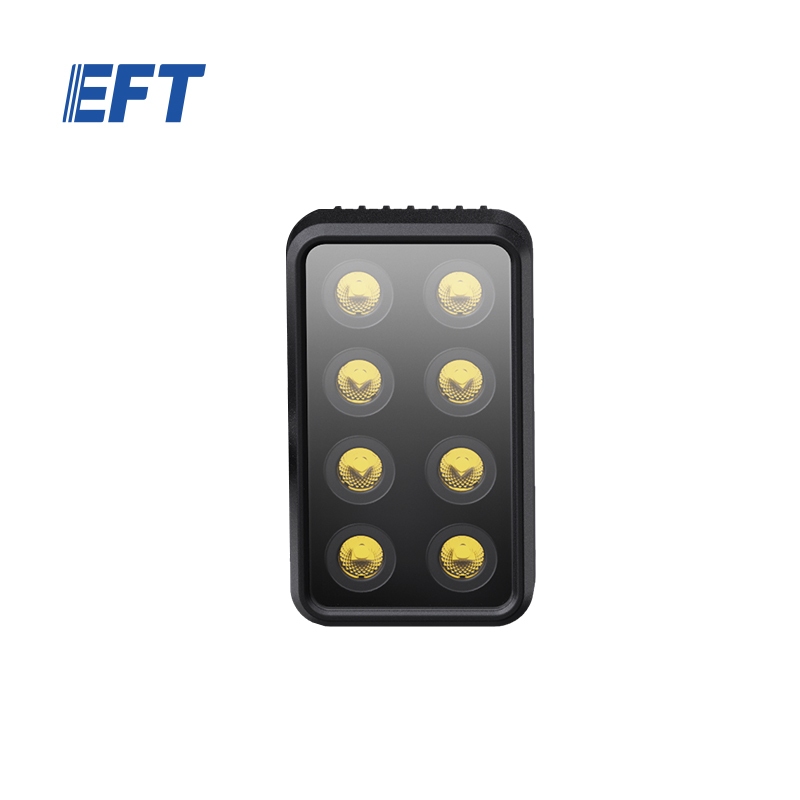 New Release EFT 80W high brightness drone spotlight 30mm/2pcs for EFT Z30 Z50 agriculture drone sprayer nighttime flight helper