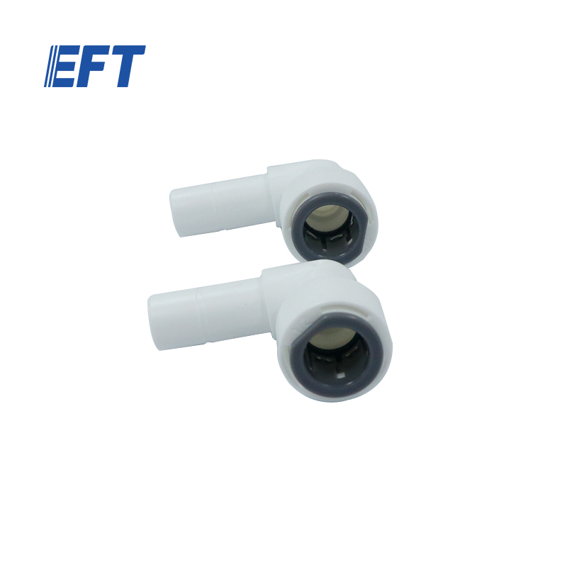 10.05.11.0018 EFT Pneumatic Connector L-type/4 points/5pcs/Z series for new version flow meter