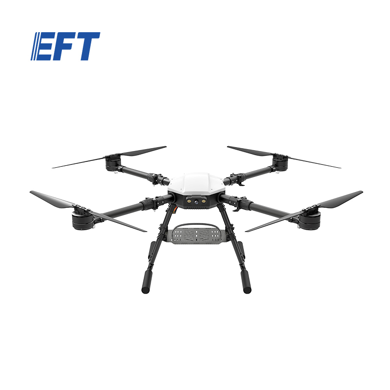 Professional drone frame manufacturer EFT E410P 10kg payload industrial drone frame with hobbywing X8 motor set