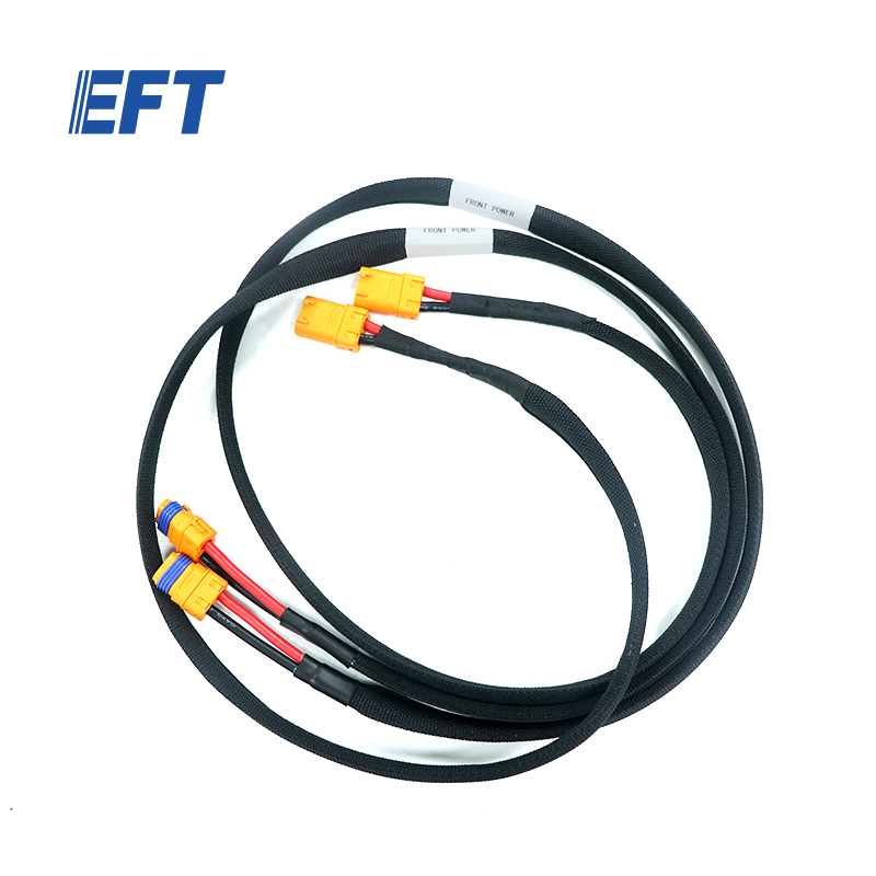 10.05.13.0037 EFT Drone Power Cable Front/1440mm/LFB40-F/LFB40-M/10awg/Z20/1pcs for EFT Z20 Agricultural Drone Spraying