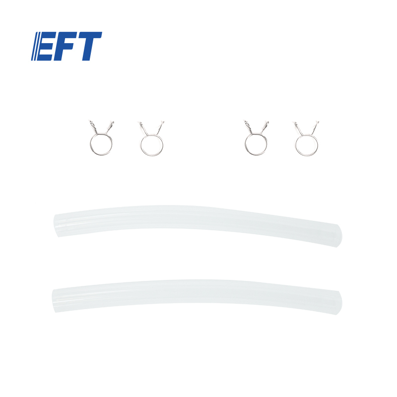 10.05.13.0051 EFT Z20 agriculture sprayer drone silicone pipe φ14*10*200mm/white/2pcs original authentic parts