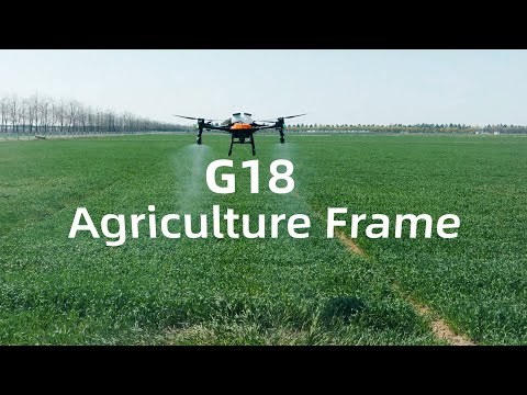 [New product] EFT light classic EFT G18 four-axis 20L agricultural drone frame small and foldable drone sprayer parts