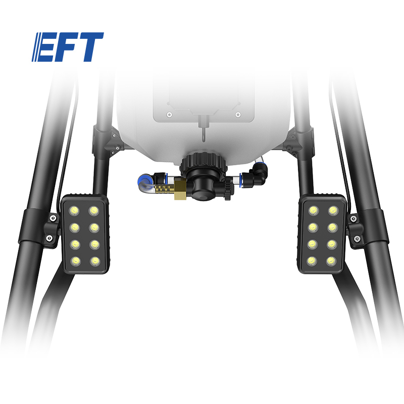New product EFT SL80 smart spotlight 25 meters search distance for night plant protection operations easy installation
