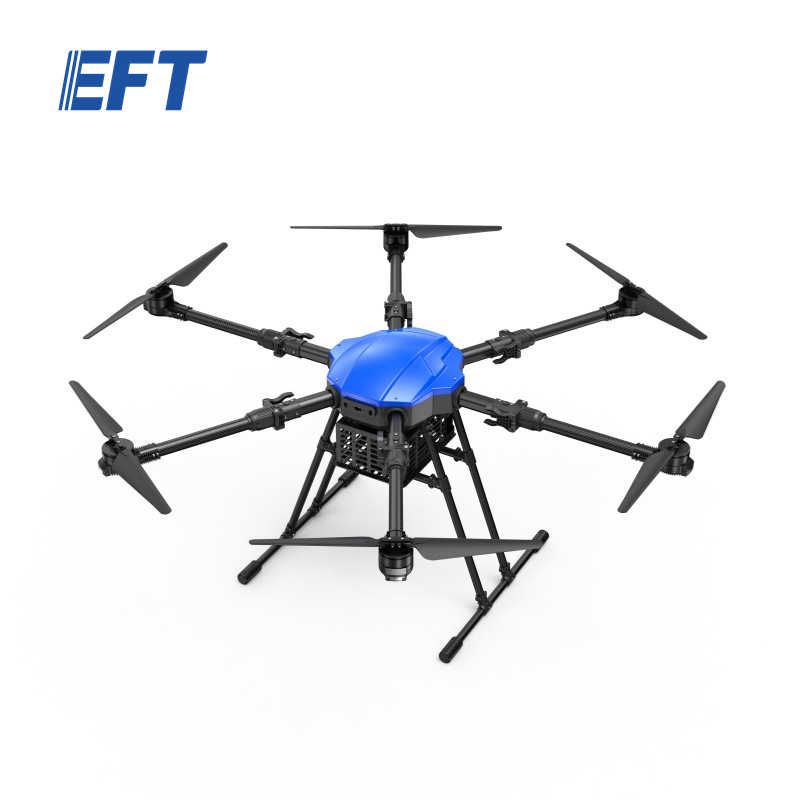 EFT hot selling EP series E610P E616P E620P six-axis multi-function industry drone frame motor set and battery compartment