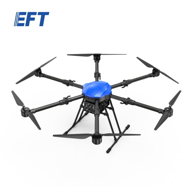 EFT hot selling EP series E610P E616P E620P six-axis multi-function industry drone frame motor set and battery compartment