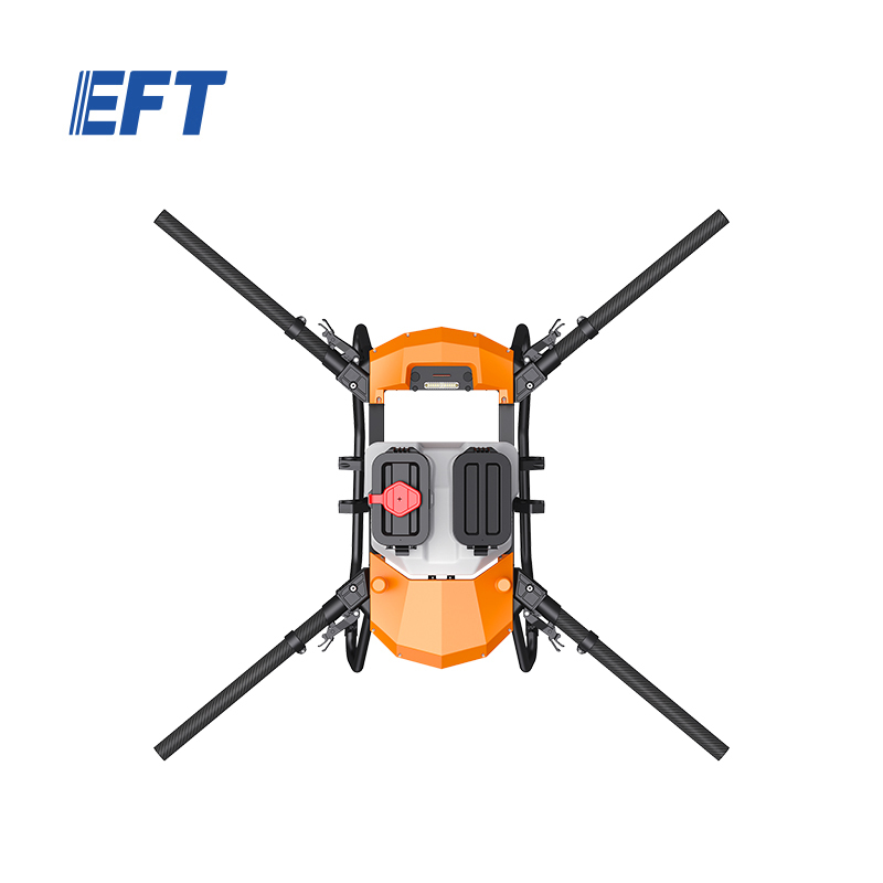 [New product] EFT light classic EFT G18 four-axis 20L agricultural drone frame small and foldable drone sprayer parts