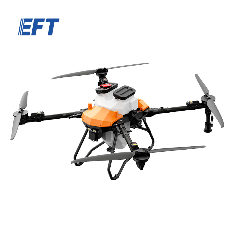 EFT 2025 New Launched Agricultural Drone G30 PNP Set with 30L Tank and Hobbywing Motor Kit for Spread/Spray/Fumigation Usage Compact and Portable Spraying Drone