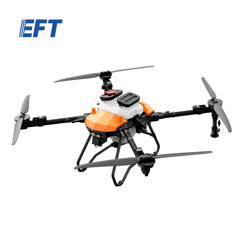 EFT 2025 New Launched Agriculture Drone Frame G18 PNP Set with 20L Tank and Hobbywing Motor Kit for Spread/Spray/Fumigation Usage Compact and Portable Spraying Drone