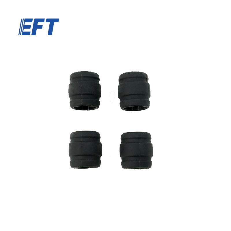10.05.16.0016 EFT Industrial Drone Accessories Shock-absorbing foot pads 19.5*34*40mm/black/4pcs For X950 small payload platform UAV Frame Repair Parts