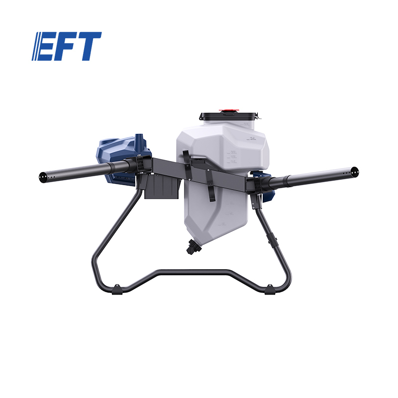 EFT All New Design Drone Frame K30 Agriculture UAV Frames four-axis 30L waterproof carbon fiber drone body compact and foldable drone sprayer parts with newly upgraded spraying system supports centrifugal nozzles and large impeller water pumps