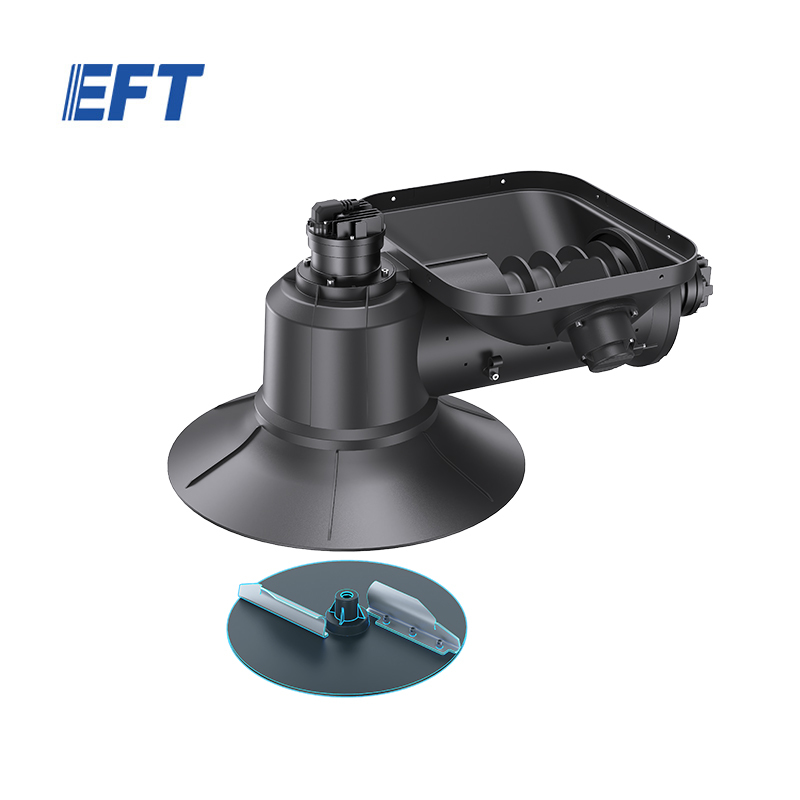 EFT New Launched EPS300 Spreader High Precision Agriculture Use Drone Spare Parts Spreader 10M Spread Large Flow CAN Communicate