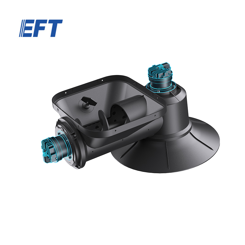 EFT New Launched EPS300 Spreader High Precision Agriculture Use Drone Spare Parts Spreader 10M Spread Large Flow CAN Communicate
