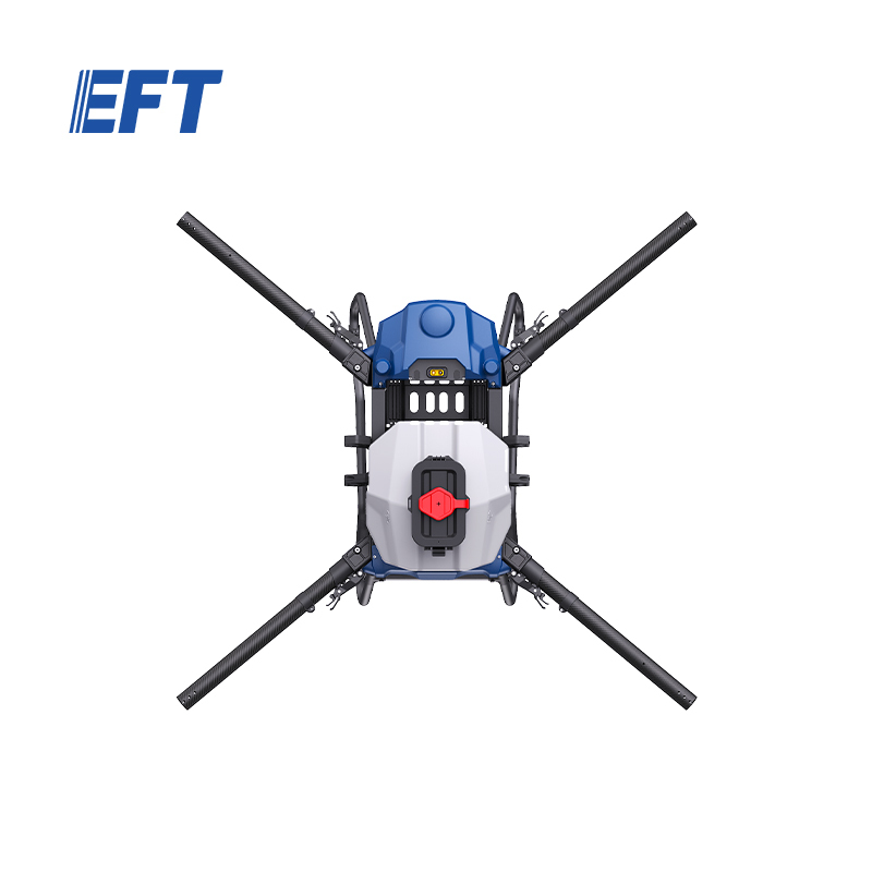 EFT New-Gen Drone Frame K20 Agriculture UAV Frames four-axis 20L agricultural drone frame compact and foldable drone sprayer parts with  newly upgraded spraying system supports centrifugal nozzles and large impeller water pumps