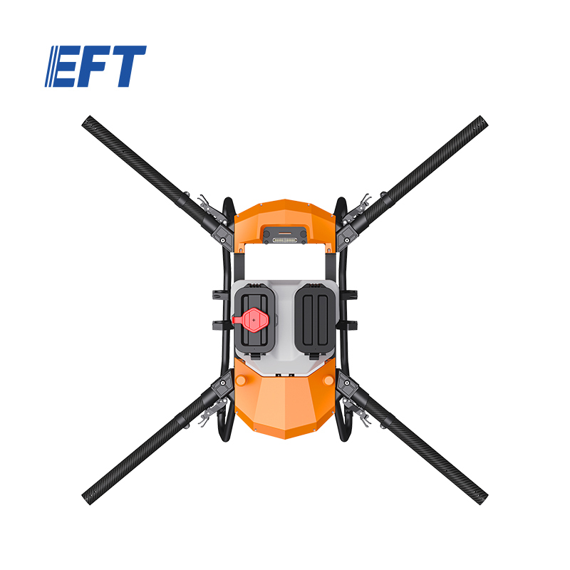 EFT 2025 New Launched 4-Axis Agriculture Drone Frame G30 with 30L Tank for Spread/Spray/Fumigation Usage Light and Compact UAV
