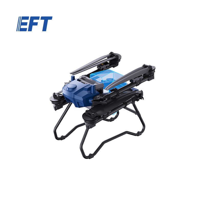 EFT New Gen K series 4-axis Compact Foldable Drone K30 RTK GPS Drones with Hobbywing motors support multiple Drone platform DIY