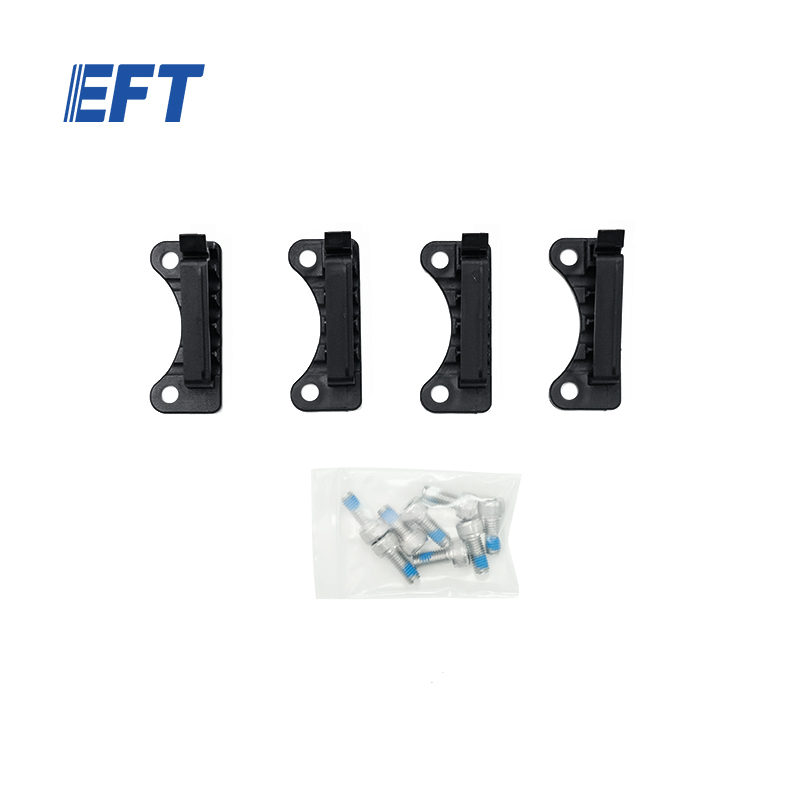 10.05.18.0019 EFT Cable Pipe Clamp 53*22*13/Black/4PCS for D100,X2300,Z80 Replacement Use