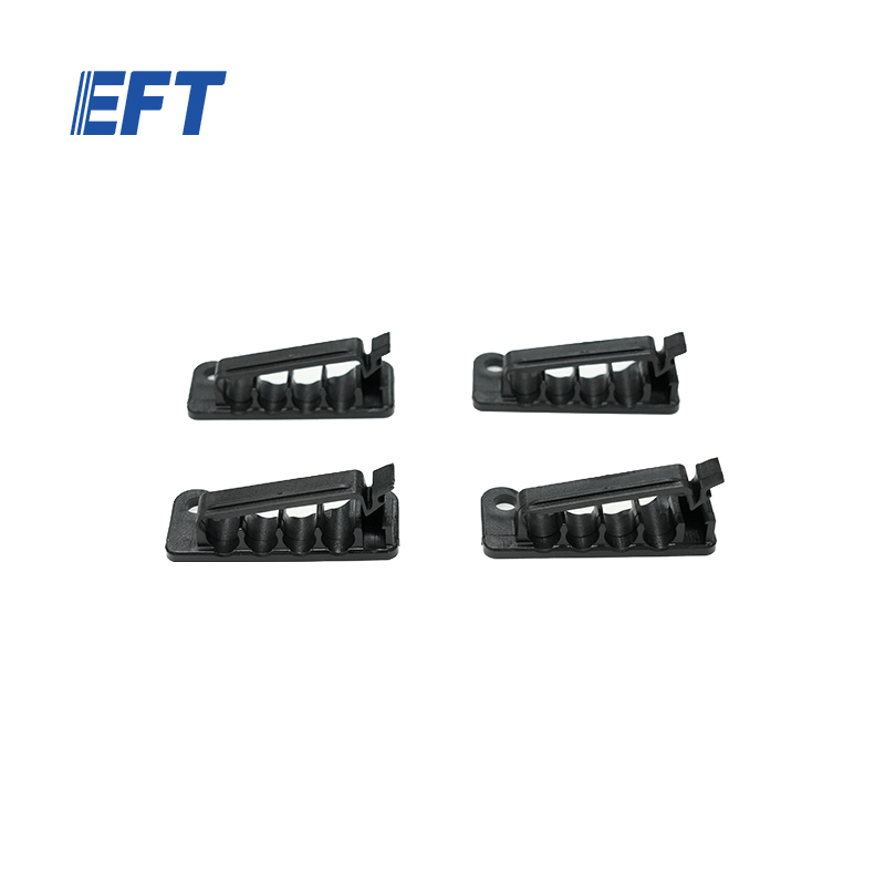 10.05.18.0019 EFT Cable Pipe Clamp 53*22*13/Black/4PCS for D100,X2300,Z80 Replacement Use