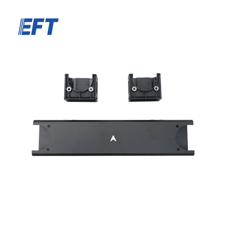 10.05.18.0020 EFT Aluminum Square Tube Front and rear/65*40*290/Black/X2300/1PC for D100,X2300,Z80 Replacement Use