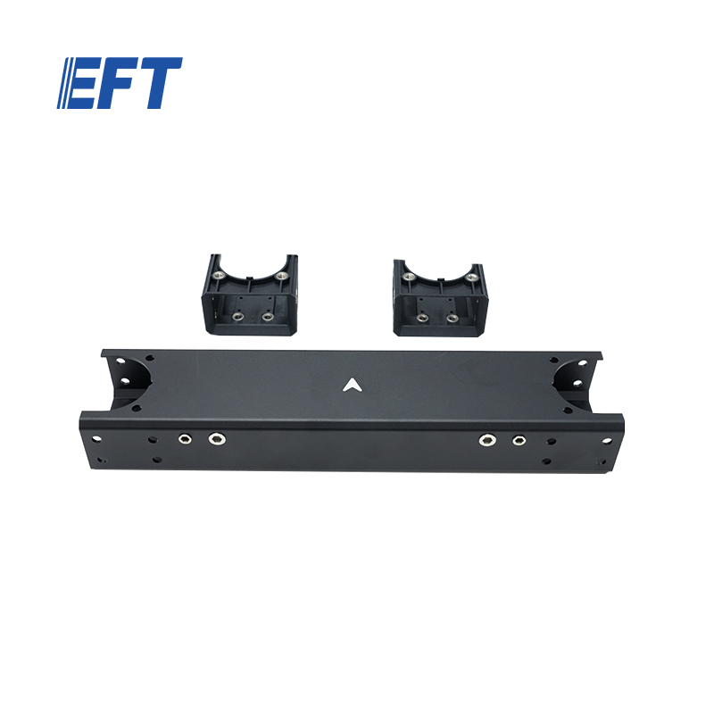 10.05.18.0020 EFT Aluminum Square Tube Front and rear/65*40*290/Black/X2300/1PC for D100,X2300,Z80 Replacement Use
