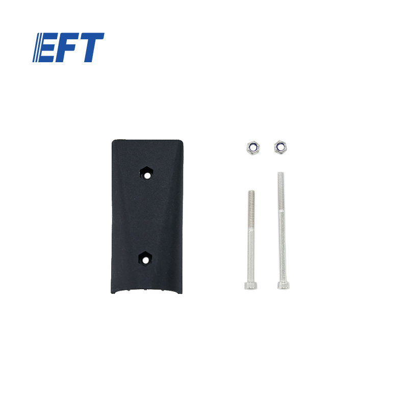 10.05.18.0034 EFT Footstand Fastener Cover Plate PA6+50%GF/Black/1PC for D100,X2300,Z80 Replacement Use