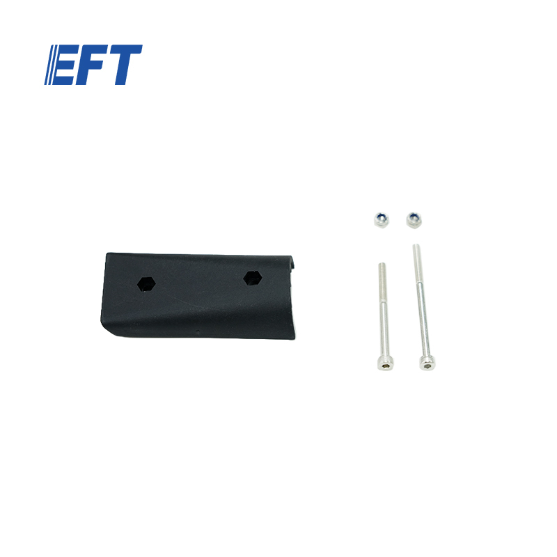 10.05.18.0034 EFT Footstand Fastener Cover Plate PA6+50%GF/Black/1PC for D100,X2300,Z80 Replacement Use