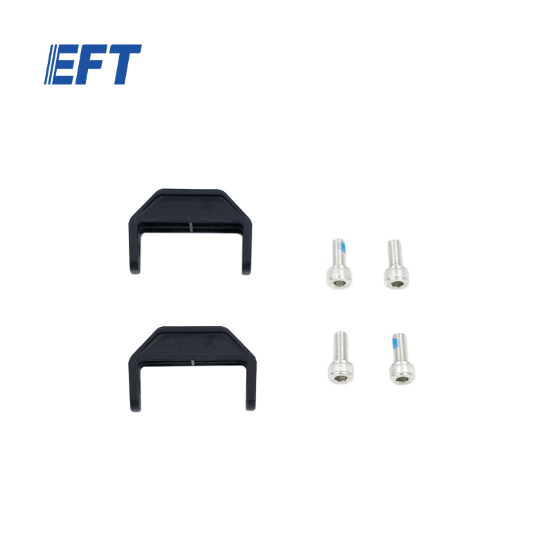 10.05.18.0061 EFT Foolproof Spacer 41*26.3*26.5mm/Black/2PCS for D100,X2300,Z80 Replacement Use